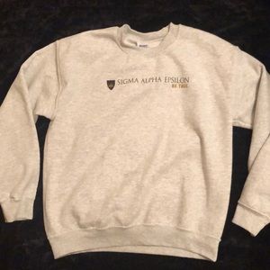 SAE gray sweatshirt